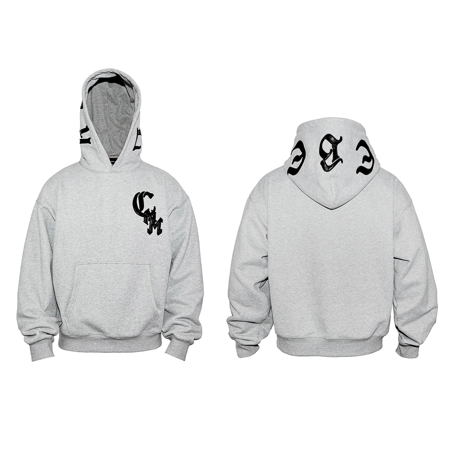 Patchwork Embroidered Hoodie